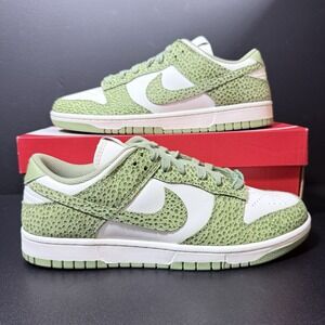 Nike Dunk Low Women's 12 ( 10.5 Men) - 'Safari Print Pack - Honeydew' New Shoes